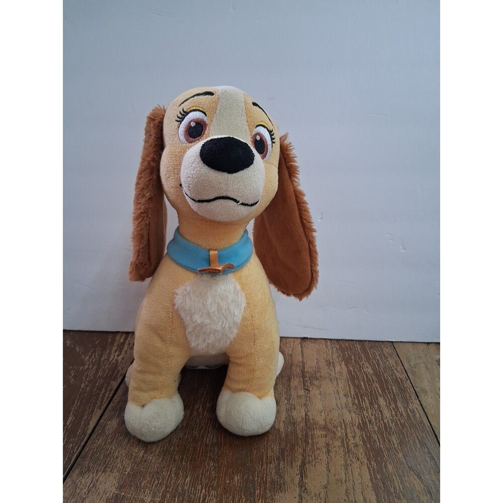 Disney Classics Lady and the Tramp 12" Plush Stuffed Animal Just Play Dog Toy